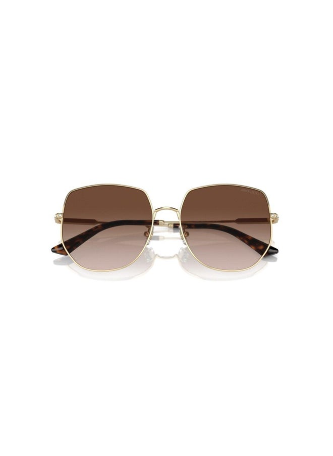 Jimmy Choo Woman PHANTOS  SUNGLASSES- JC 4006BD - lense size:58mm - PALE GOLD  - Image 2