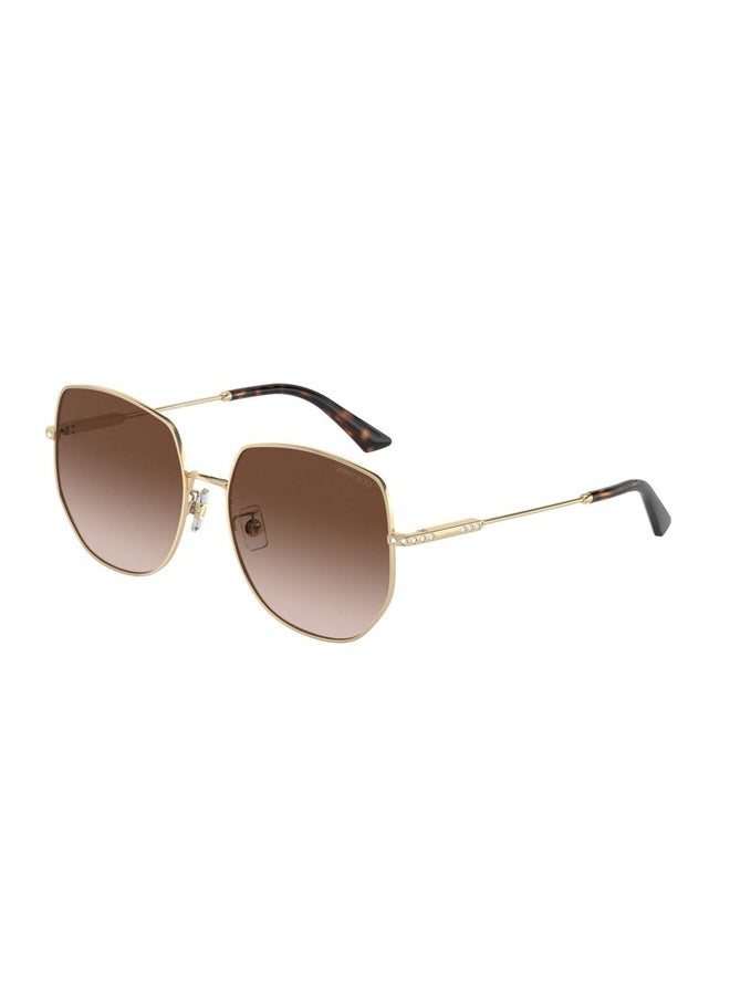 Jimmy Choo Woman PHANTOS  SUNGLASSES- JC 4006BD - lense size:58mm - PALE GOLD  - Image 1