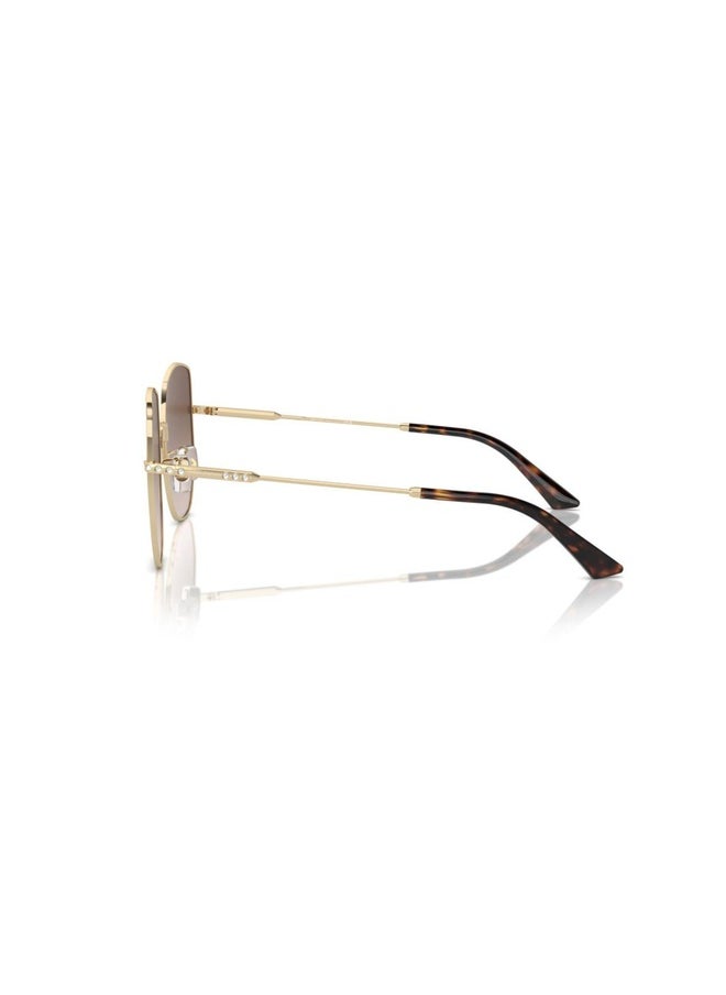 Jimmy Choo Woman PHANTOS  SUNGLASSES- JC 4006BD - lense size:58mm - PALE GOLD  - Image 4