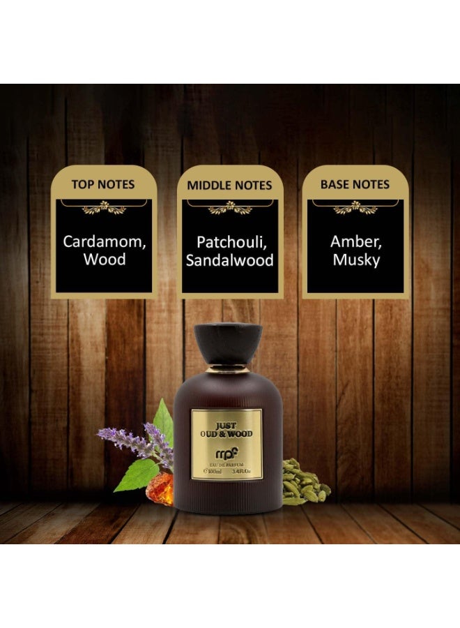 إم بي إف جست عود آند وود - للرجال - أو دو برفيوم - 100 مل - Image 5