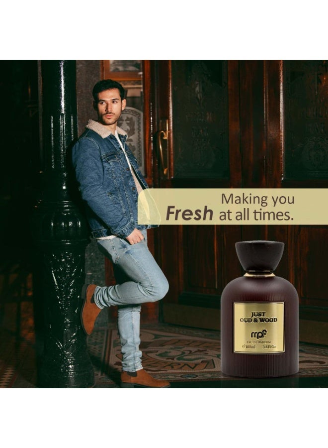 إم بي إف جست عود آند وود - للرجال - أو دو برفيوم - 100 مل - Image 3