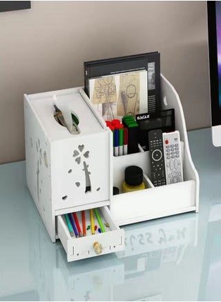 1-Piece Floral Design Desktop Multifunctional Storage Box Cosmetics Storage Tissue Box Display Stand Desktop Storage Rack 27.5x19x14.5 cm - pzsku/Z7A424C3AB1FECAB51B84Z/45/_/1658855813/d348a1db-cd49-4a29-a36f-8aef64604996