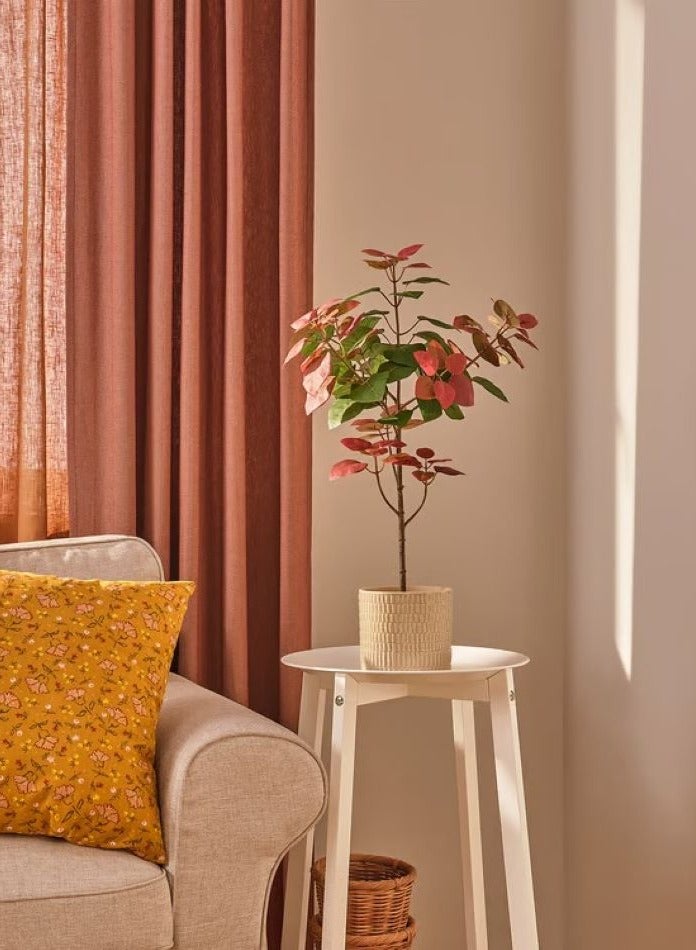 آيكيا فراكتا نبات صناعي في آنية, داخلي/خارجي الشجرة الدخانية, 66×12 سم - Image 2