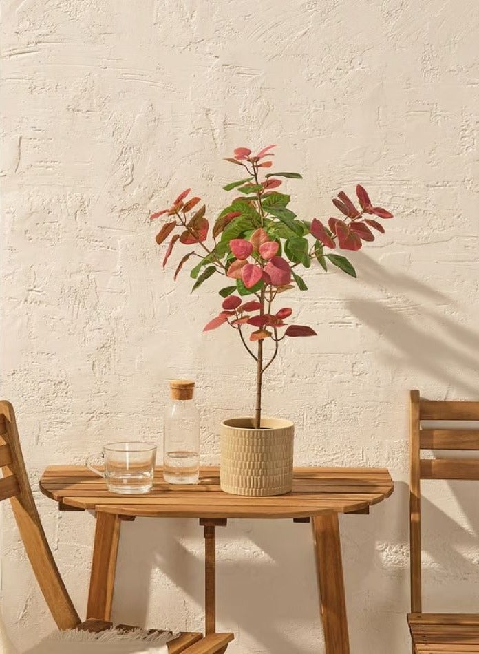 آيكيا فراكتا نبات صناعي في آنية, داخلي/خارجي الشجرة الدخانية, 66×12 سم - Image 3