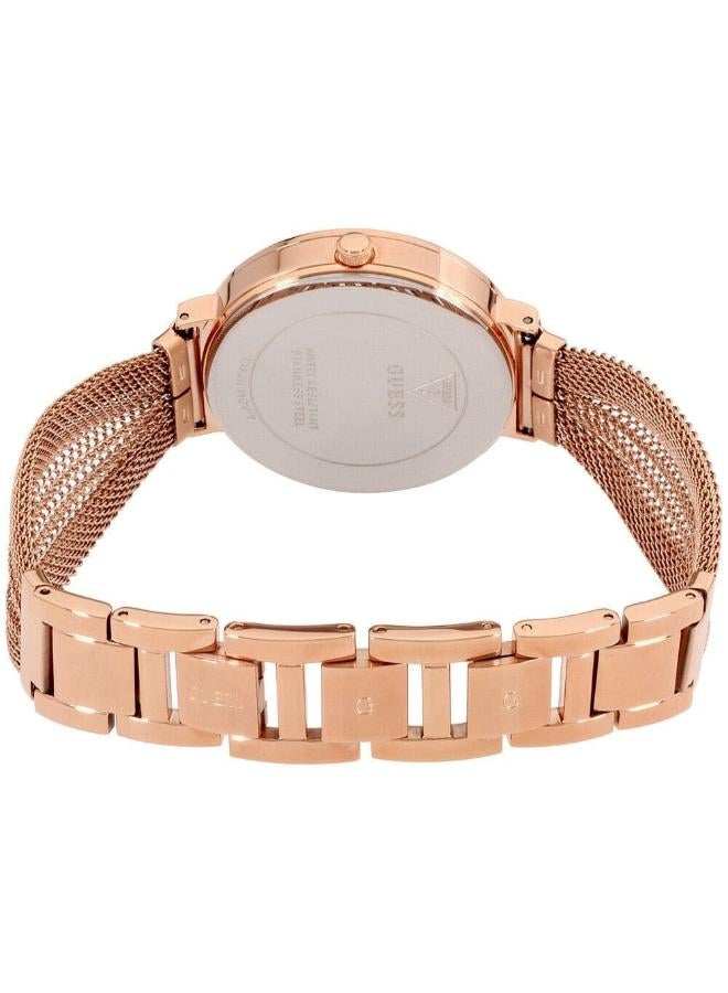 GUESS Women's Chiffon Water Resistant Analog Watch W1083L3 - Image 3
