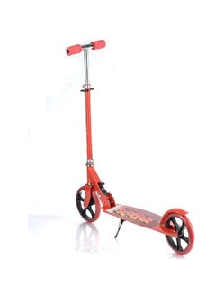 Generic Foldable Jumbo Scooter with Brake - High-Durability Metal Frame (Red).  - Image 2