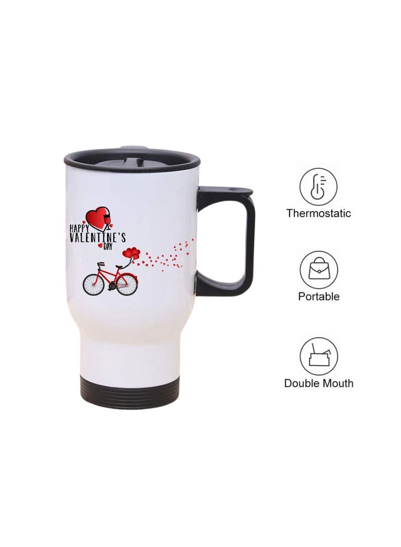 PRINTSHOP4ME Valentine's Day Insulated Travel Mug–Stainless Steel Mug For Hot&Cold Drinks–| Thoughtful Gift Special Someone Birth Day Gifts Travel Mug.  - Image 3