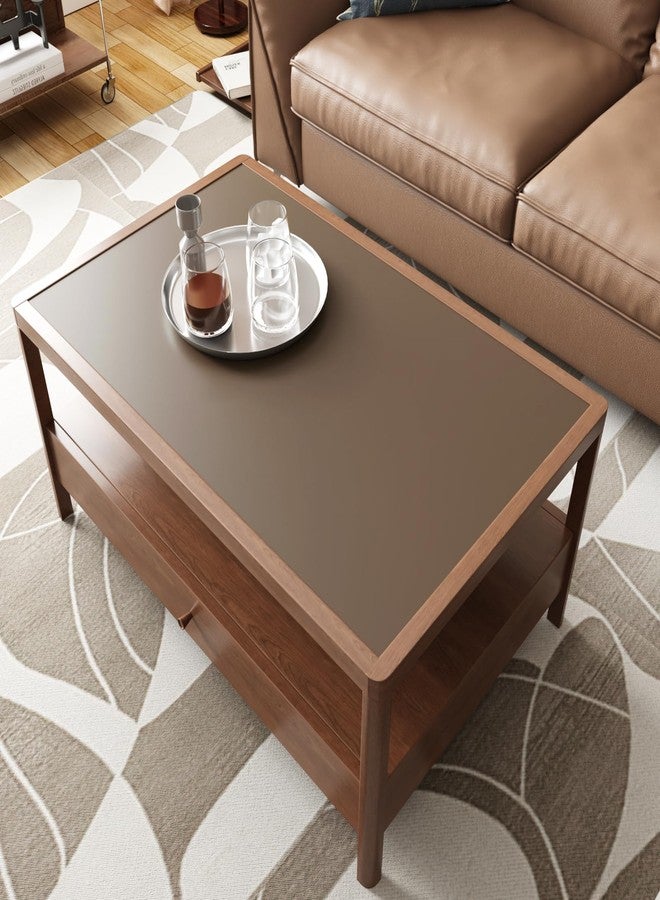 CRE8TIVE Thick Tan Wallpaper for Bedroom 12"x80" Matte Brown Contact Paper Peel and Stick Waterproof Self Adhesive Solid Color Removable Wallpaper for Bathroom Cabinets Shelves - Image 4
