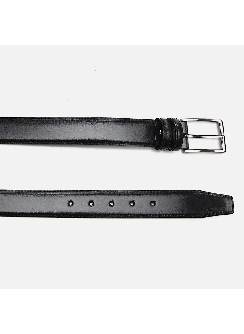 Hotiç 06KEH269370A100 Genuine Leather Black Men's Belt