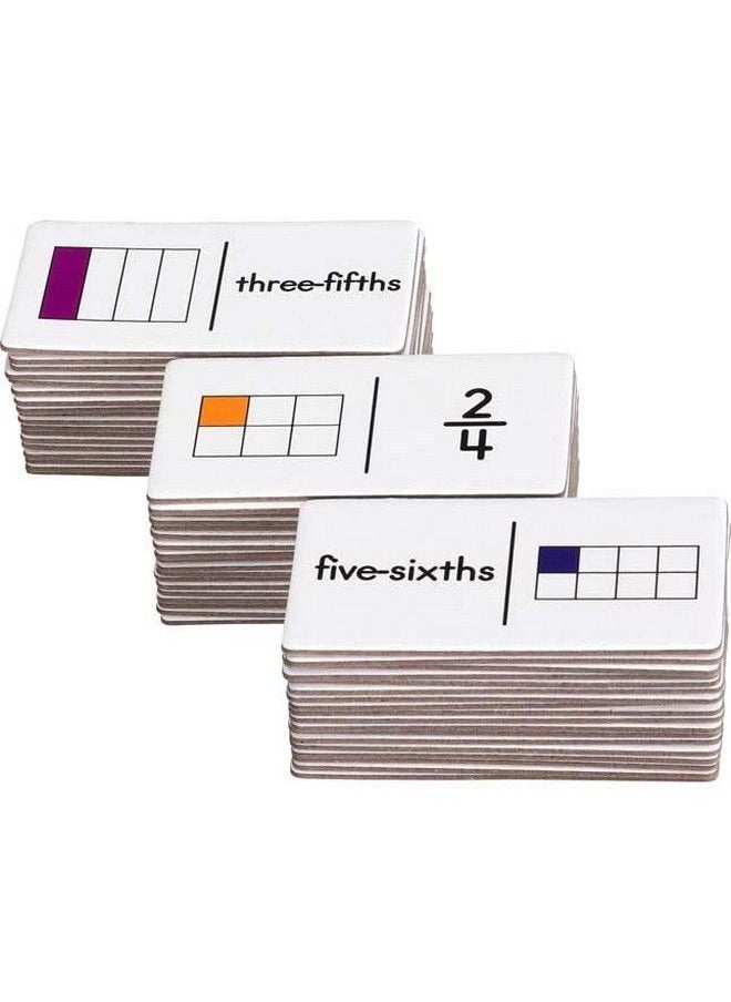 Really Good Stuff Fraction Dominoes 54 Dominoes  - Image 3