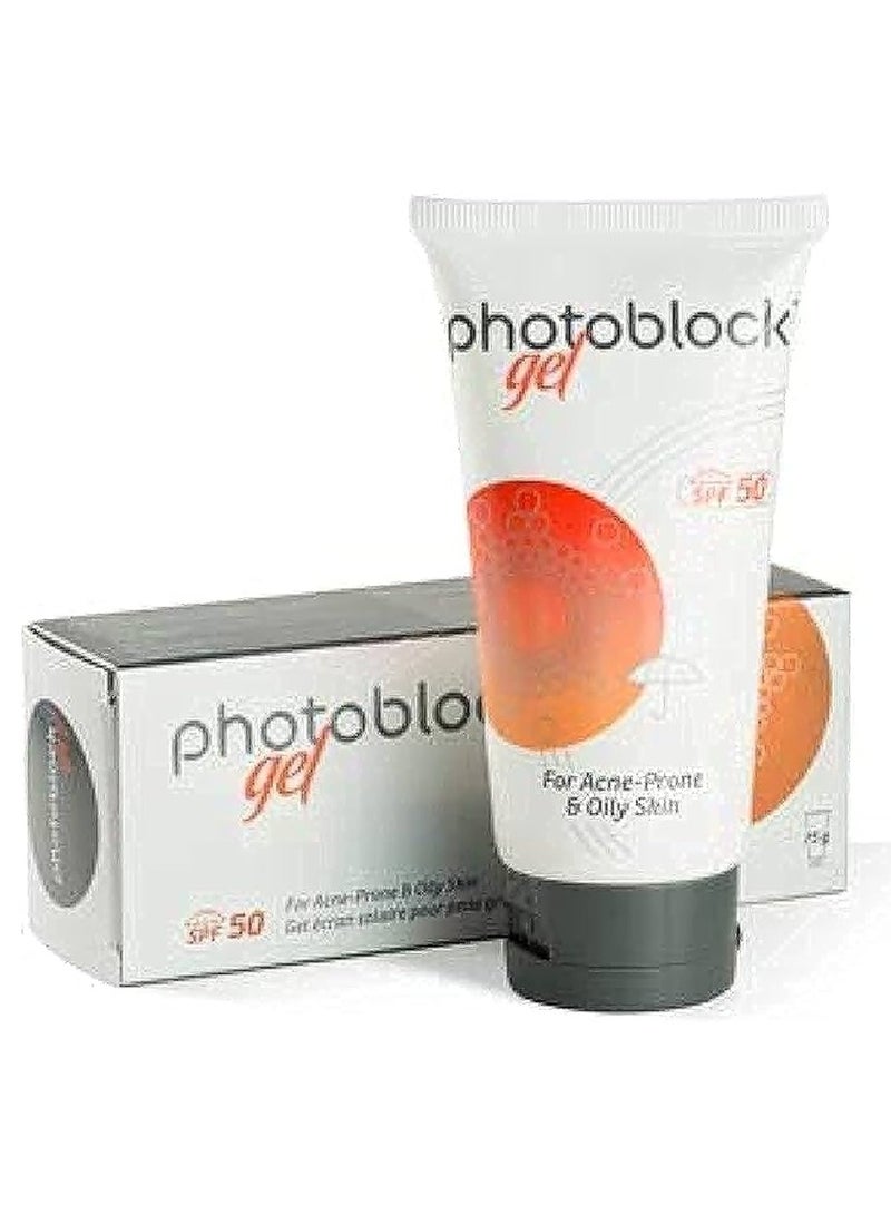 Derma Photoblock جل الشمس SPF50 للبشرة الدهنية والمعرضة لحب الشباب 75 جم / 2.65 أونصة