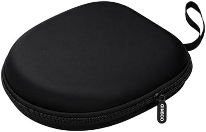 Ginsco Universal Headphone Case Compatible with JBL Tune 510BT 720BT, Sony WH-CH 720N/WH-CH520, Soundcore Q20i/Q30 BERIBES KVIDIO TOZO etc, 1680D Oxford Travel Carrying Hard Shell Case Black - Image 1