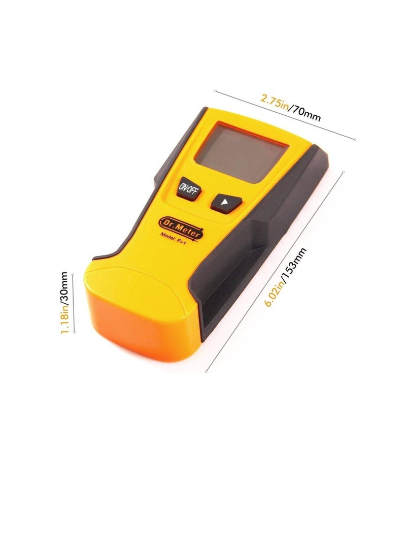 Dr.Meter Dr Meter Multi-Scanner Metal Stud Wall Sensor Finder - Center-Finding with Live AC Wire,Wood,Metal Scanner Warning Detector - Image 2