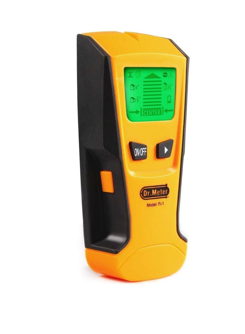 Dr.Meter Dr Meter Multi-Scanner Metal Stud Wall Sensor Finder - Center-Finding with Live AC Wire,Wood,Metal Scanner Warning Detector - Image 1