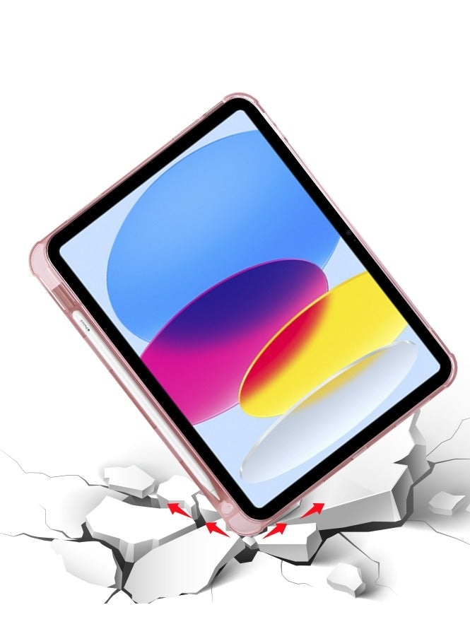 غطاء حماية واقٍ لجهاز Apple iPad Air4/Air5 الجيل 10.9 بوصة مع حامل قلم بنكي