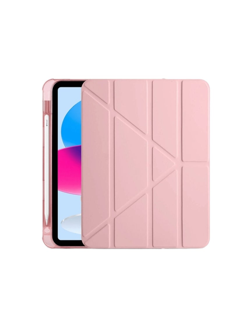 غطاء حماية واقٍ لجهاز Apple iPad Air4/Air5 الجيل 10.9 بوصة مع حامل قلم بنكي