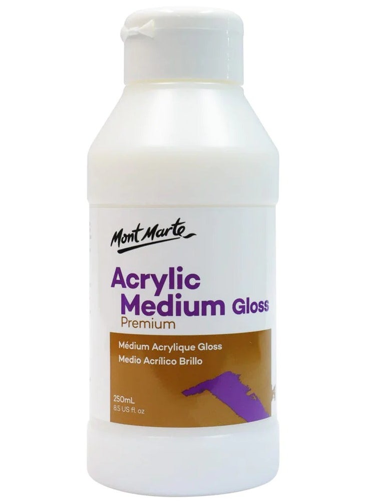 Mont Marte Mont Marte Acrylic Medium Gloss 250ml 
