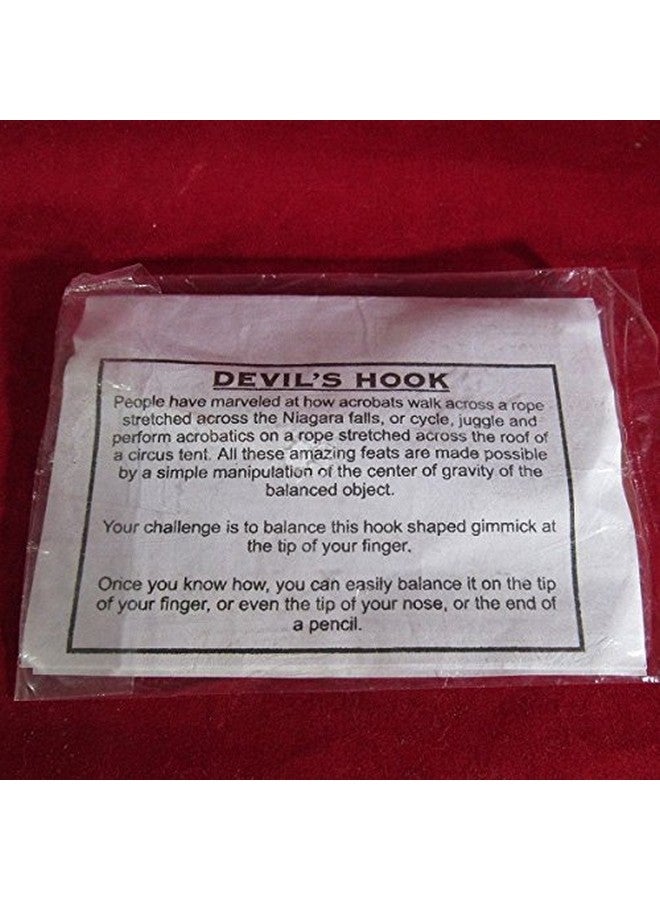 MilesMagic Close Up Classical Devil's Hook Balancing on Magician's Hand Gimmick Hook on Finger Realistic & Convincing, Suitable for Entertainment, Magic Tricks & Mentalism - Image 3
