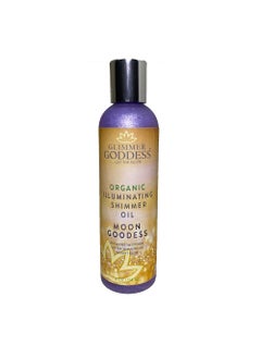 glimmer goddess GLIMMER GODDESS Organic Illuminating Shimmer Body  Face Oils Purple Radiant Glow  Hydration 4 oz 