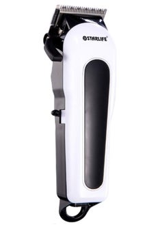 STARLIFE STARLIFE SL-2076 Unisex Rechargeable Electric Hair Clipper, White - 18 x 8 x 26 cm 