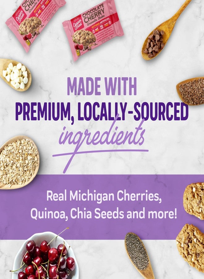 Cooper Street Granola Cookie Bake - Chocolate Cherry Chewy Granola Bars | Individually Wrapped Healthy Breakfast Bars | 6 oz | 6 Pack - Image 3