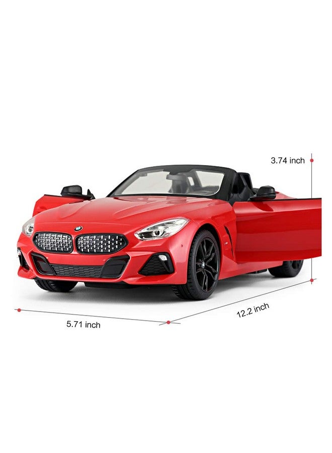 راستار سيارة Bmw Rc بمقياس 1/14 Bmw Z4 Roadster الإصدار الجديد سيارة لعبة قابلة للتحويل تعمل بالتحكم عن بعد باللون الأحمر / 2.4 جيجا هرتز - Image 3