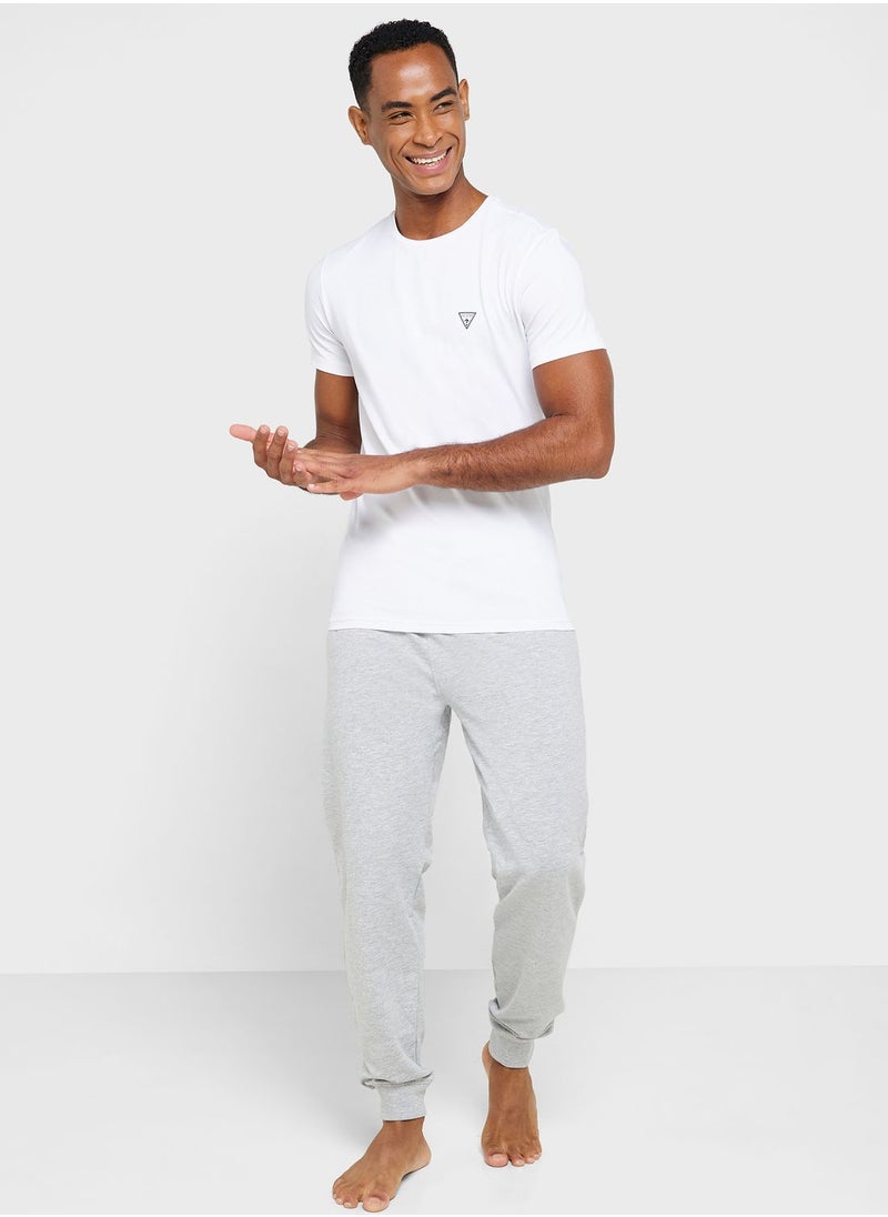GUESS - Logo Band Sweatpants - Image 1