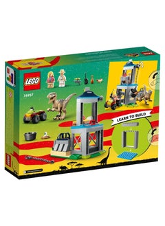 LEGO LEGO - Velociraptor Escape 137 Pieces - 76957  - Image 5