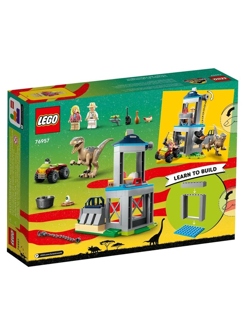 LEGO - Velociraptor Escape 137 Pieces - 76957 - Image 5