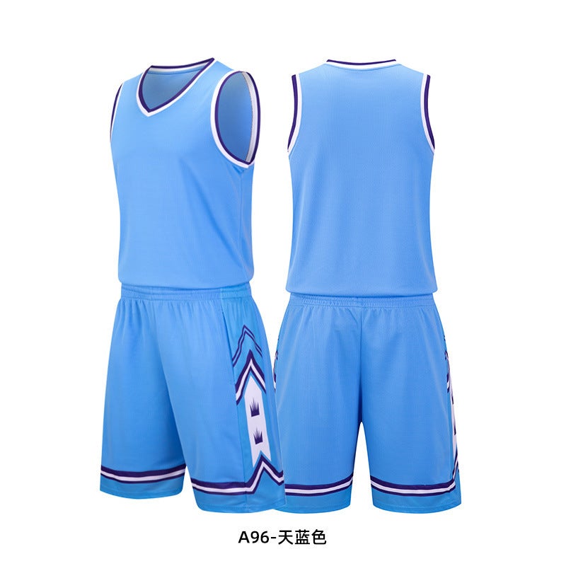 New Breathable Boys And Girls Jersey Basketball Training Suit Adult Sports Quick-Drying American Jersey Printing - Image 1