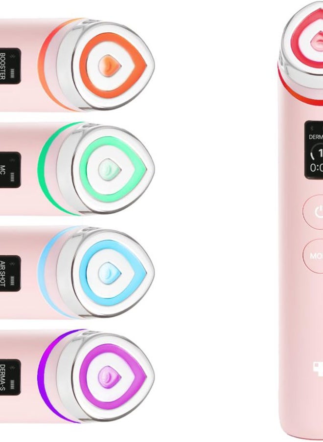 Medicube Medicube Age-R Booster Pro Pink | 6-in-1 Real Glass Glow Beauty Massager | Looking Glass Skin | Korean Skin Care  - Image 1