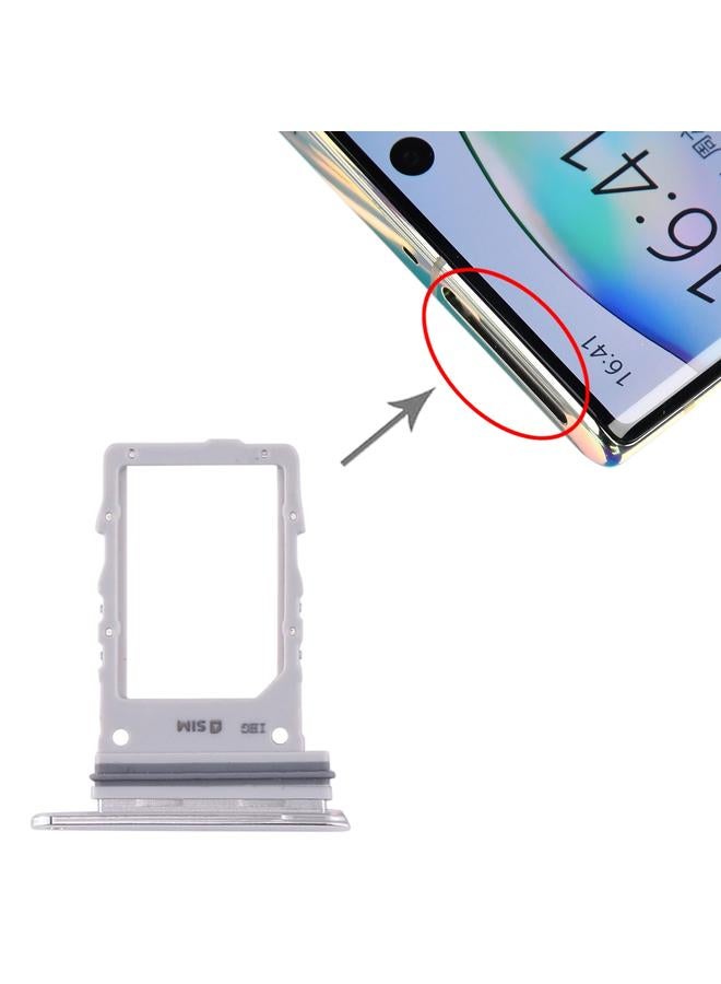 erorex For Samsung Galaxy Note10+ 5G SIM Card Tray (White) - Image 1