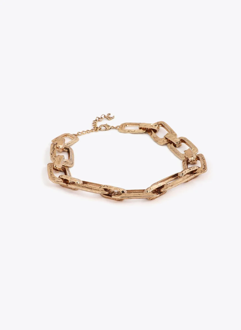 لولا كساديمونت Short chain irregular link necklace