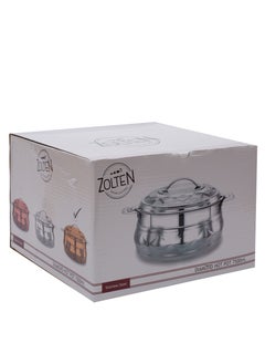 ZOLTEN Stainless Steel New Diamond Hotpot 7.5 Liters Silver Colour  - Image 3