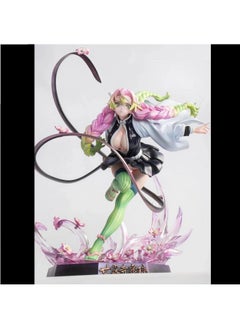 Trunkin Trunkin Demon Slayer Mitsuri Kanroji Kimetsu no Yaiba Action Figure Toy | PVC Multicolour Anime Figurine Statue Weeb Manga Collectible Model Toy Gift for Anime Fans | 21.5 Cms  - Image 3