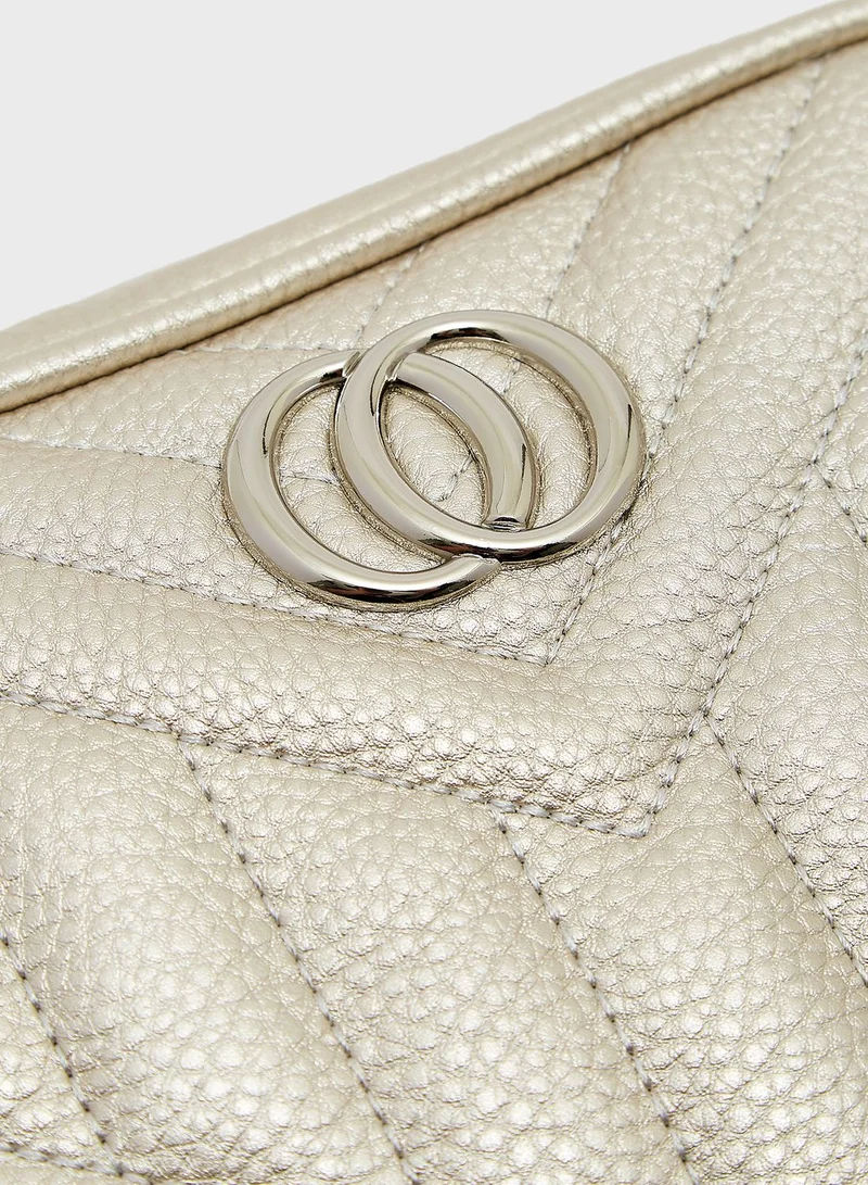 ELLA Zig Zag Quilted Cross Body Bag