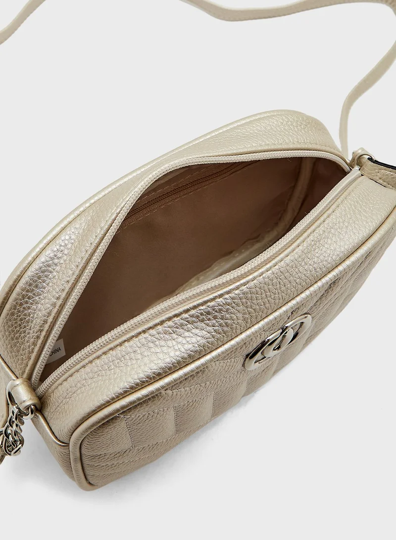 ELLA Zig Zag Quilted Cross Body Bag