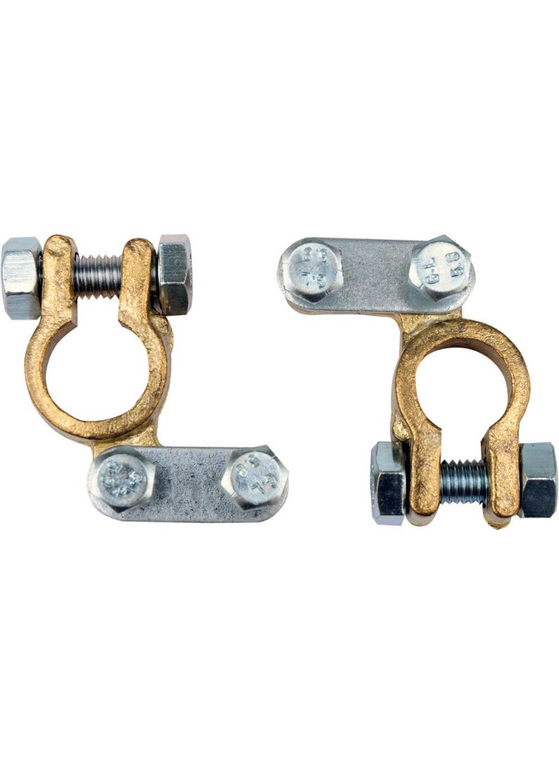 Vorel Car Battery Clamps Brass 82431