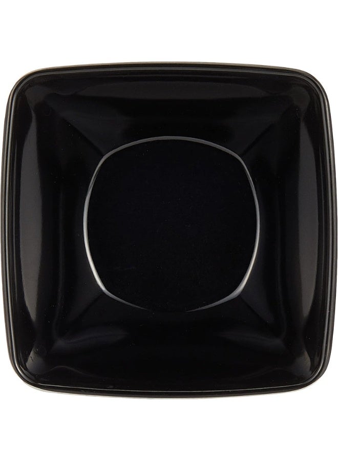 Servewell Melamine Horeca Square Bowl-9.5CM-Black - Image 3