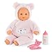 Corolle My First Baby Doll Cuddly Teddy Bear 12 Soft Boy Baby Doll with Vanilla Scent Pink Bear Outfit Sleeping Eyes for Girls Cute Reborn Realistic Baby Dolls for 2 Year Old Girls - Image 2