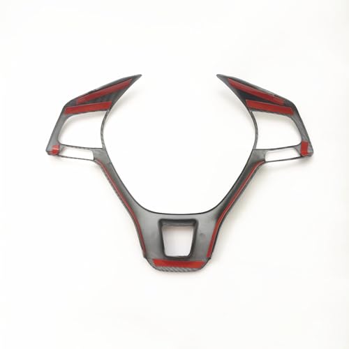 ZiWen Sport Style Carbon Fiber Print Steering Wheel Cover Trim for VW Volkswagen Atlas Tiguan Golf Jetta Passat - Image 4