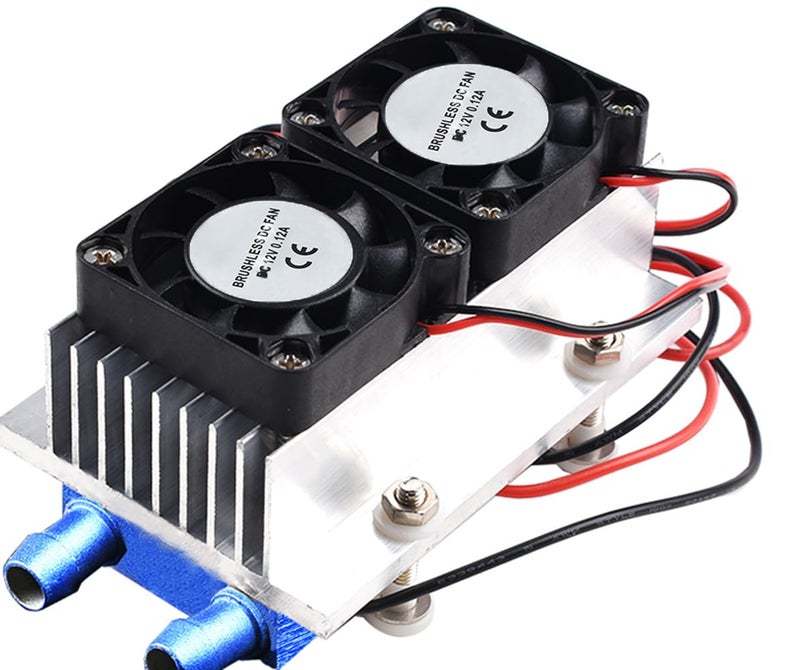 Yrhrol 144W Semiconductor Refrigeration Cooler Kit - DIY Peltier Cooler 12V TEC1-12706 Peltier Heatsink Module for DIY Car Electronic Refrigerator - Image 1