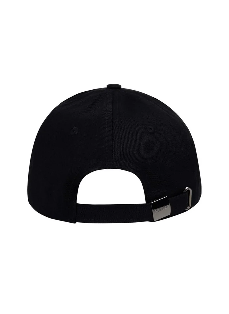 Police Black Police Wings Logo Cotton Baseball Cap - Black for Men | Best Price UAE