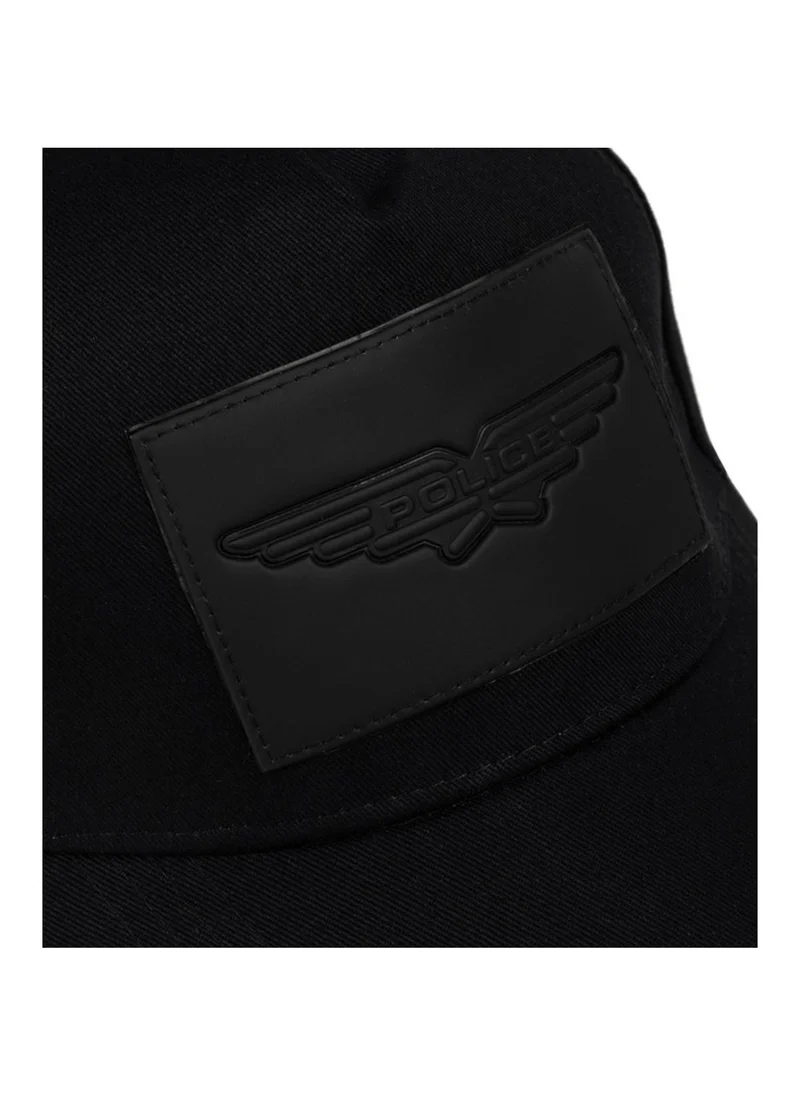 Police Black Police Wings Logo Cotton Baseball Cap - Black for Men | Best Price UAE