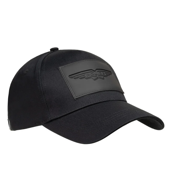 بوليس Police Wings Logo Cotton Baseball Cap - Black