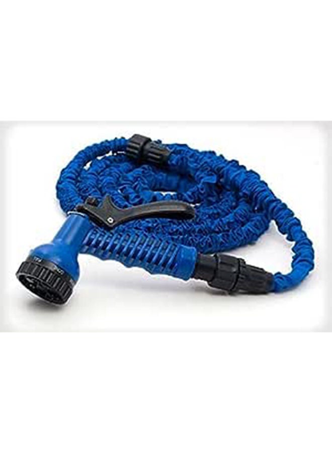 X Hose Expanding Magic Hose With Sprayer Nozzle (100Ft Blue)