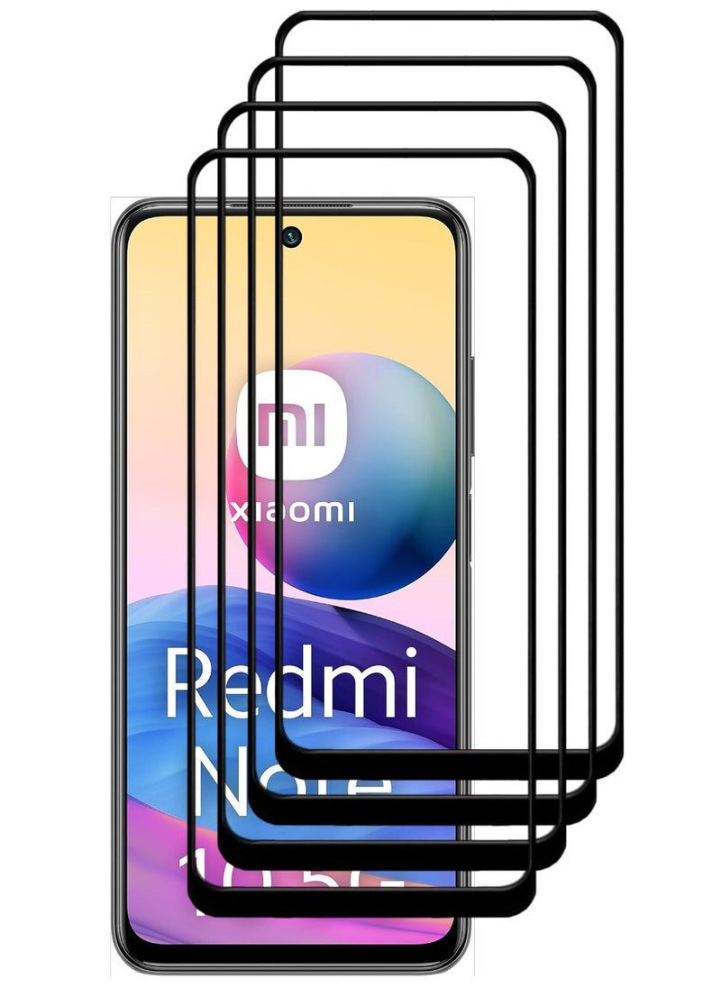 ACLIX 4 Pieces Antistatic ESD Dustproof Premium Quality High Definition Tempered Glass Screen Protector Designed For Xiaomi Redmi Note 10 5G - Image 1