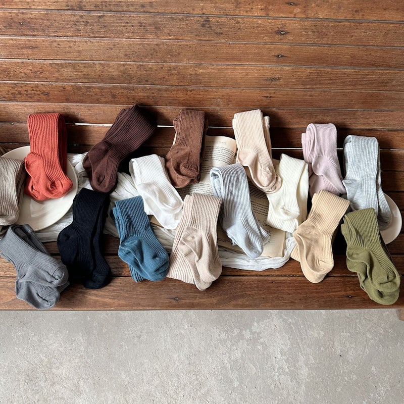 Sugarcane pear children''s clothing girls'' leggings socks 2024 autumn new children''s Korean autumn pants pantyhose baby girls'' socks - Image 3