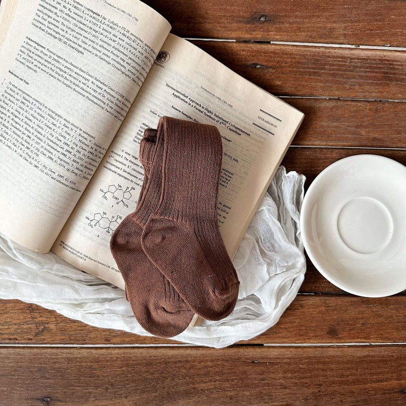 Sugarcane pear children''s clothing girls'' leggings socks 2024 autumn new children''s Korean autumn pants pantyhose baby girls'' socks - Image 4