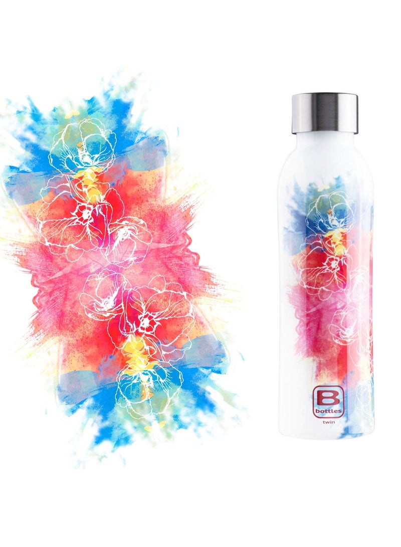 Bugatti Casa Bugatti Watercolor Red & Blue B Bottles Twin 500 ML - Image 2